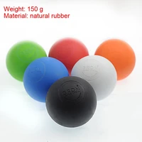 yoga massage ball natural rubber fascia ball muscle relaxation ball acupressure ball