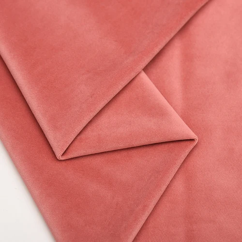 Coral Red Meetee 50/100 см 146 см Высокая-класс утолщенной бархатной ткани однотонные Цвет плюшевая ткань DIY диван-подушка Костюмы Шторы шить аксессуар - Цвет: Coral Red