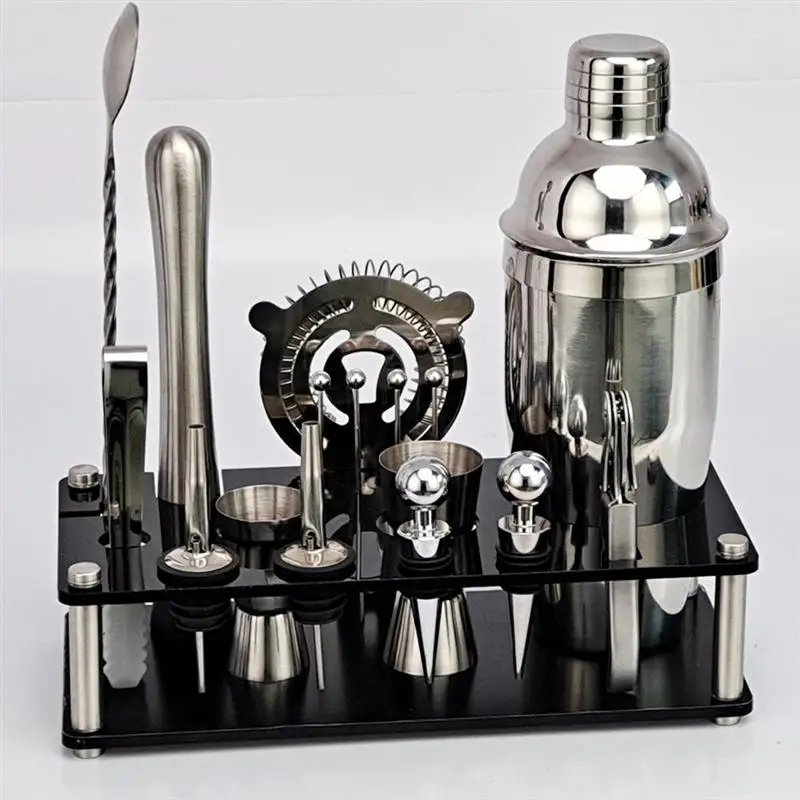 

17 шт., коктейльный шейкер из нержавеющей стали, 750 мл