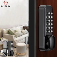 lba mechanical password door lock for home office bedroom furniture door locks security electronic induction password key locks