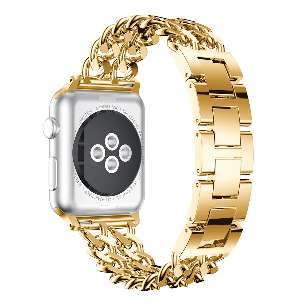 Ремешок металлический для apple watch Series 1/2/3/4 40/44/42/38 мм|Смарт-аксессуары| |