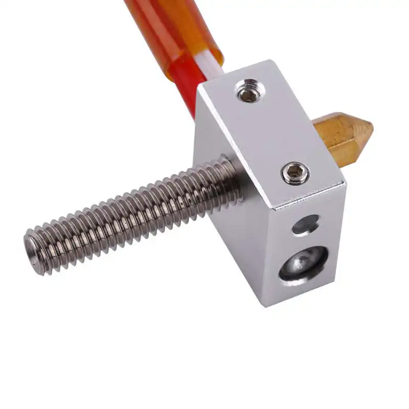

Assembled Extruder Hot End kit 0.4mm Nozzle 3D Printer Aluminum Heating Block Hardware Accessories