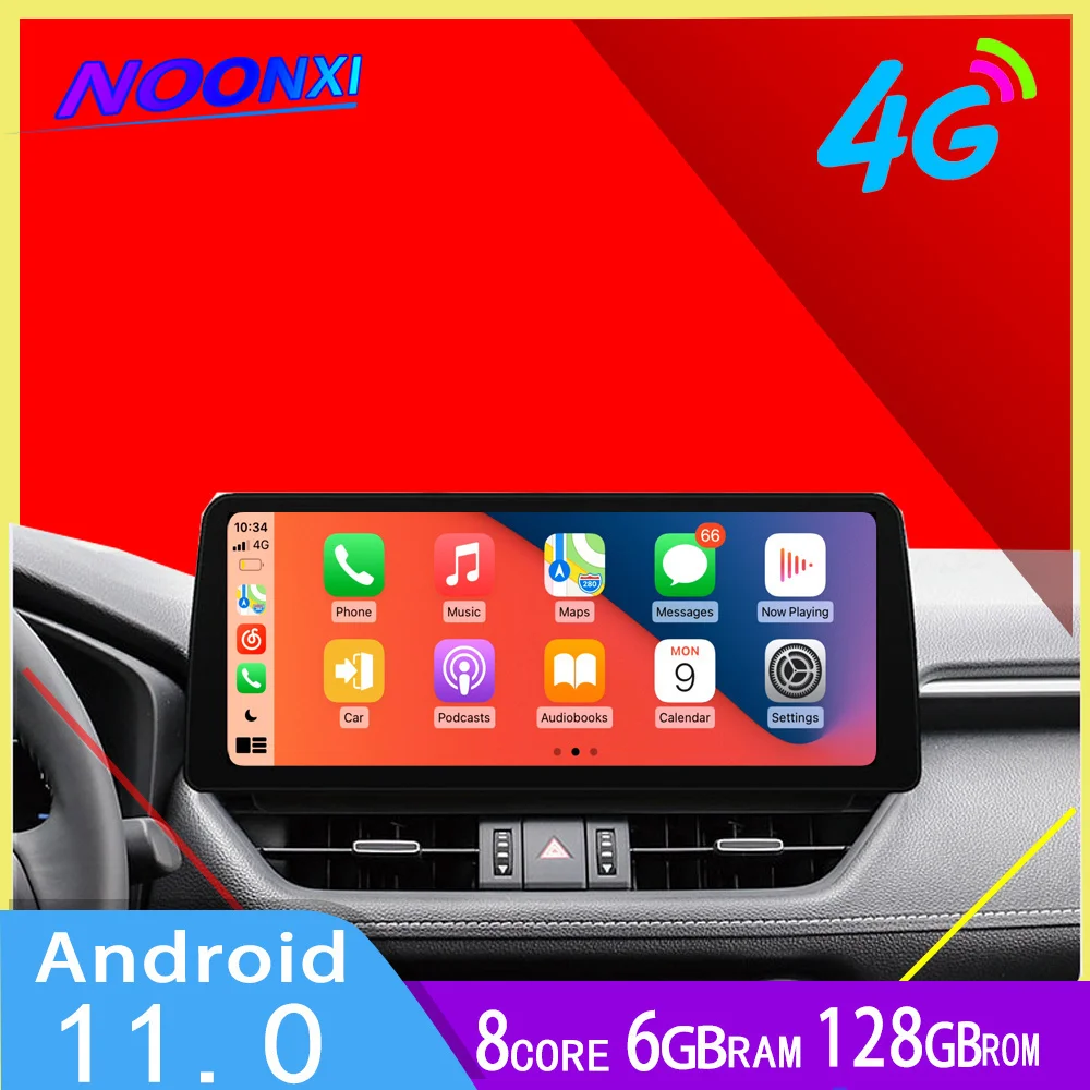 

Android 11 Car DVD For Toyota RAV4 XA50 2018+ Radio Tape Recorder Multimedia Stereo Carplay Headunit Gps Navigation Touch Audio