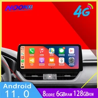 android 11 car dvd for toyota rav4 xa50 2018 radio tape recorder multimedia stereo carplay headunit gps navigation touch audio