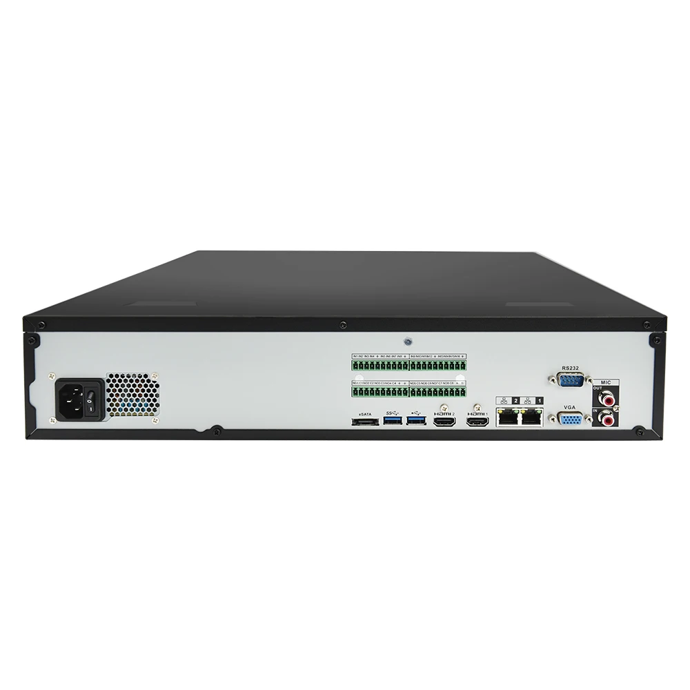 Bestellen Dahua NVR PoE 32CH 64CH Netzwerk Video Recorder NVR608-32-4KS2 NVR608-64-4KS2 Smart Tracking Video RAID Für IP Kameras Cam