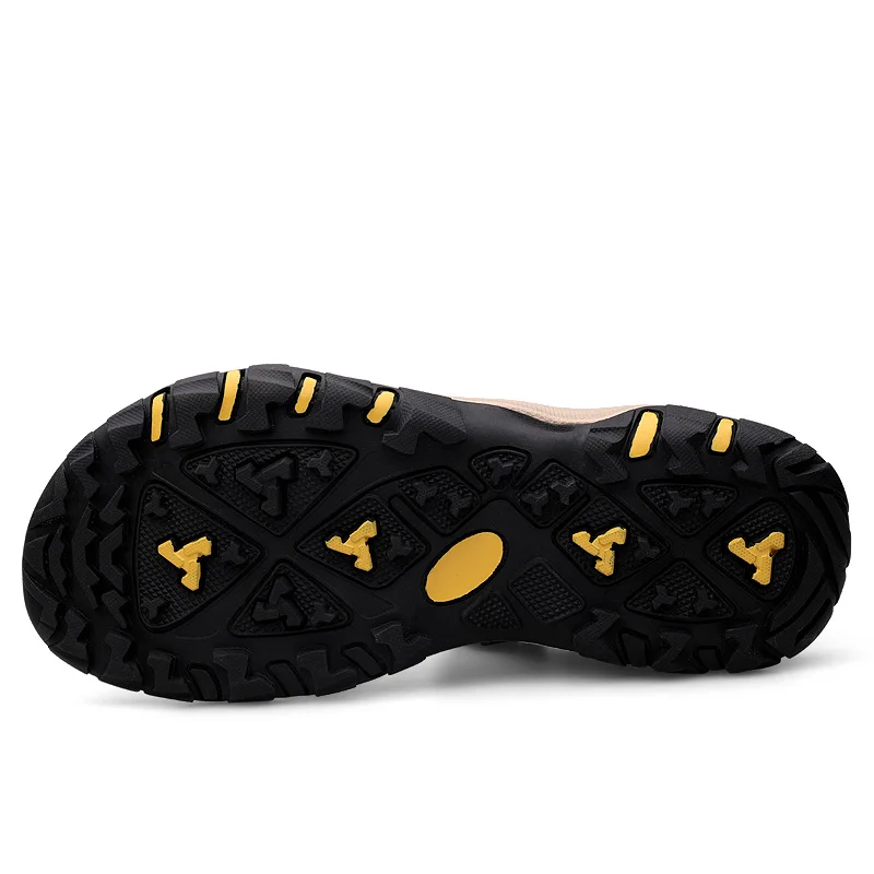 Мужские сандалии из натуральной кожи 2020 летние мужские дышащие ботинки