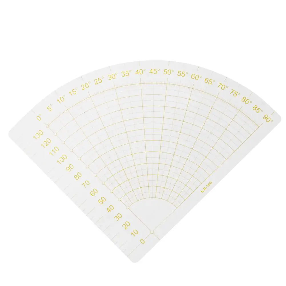 Fan Shape Ruler Foot Seam Quilting Patchwork Scrapbooking High Quality Measuring Tool Tailor Craft DIY Sewing | Канцтовары для