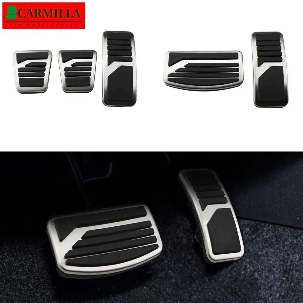 

Педали для Mitsubishi Pajero 2011 - 2021 AT MT, из нержавеющей стали