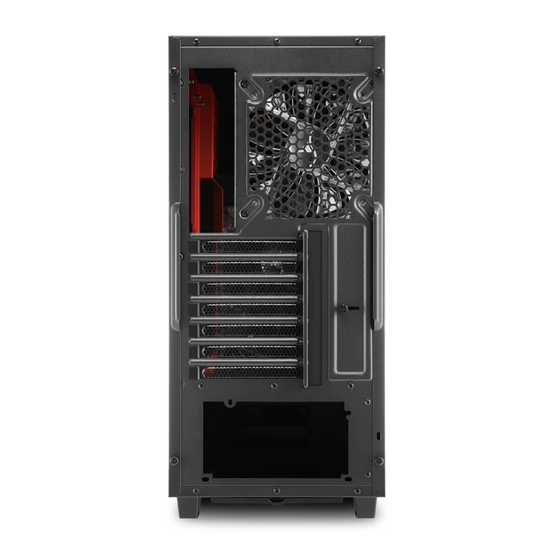 Корпус Sharkoon DG7000 G red ATX mATX Mini ITX Midi Tower 2xUSB 2.0 3.0 Audio 3x140mm fan без БП led blue акрил| |