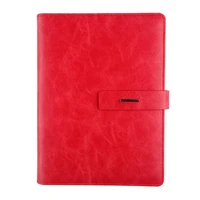 faux leather cover a5 size loose leaf notepad notebook diary office stationery