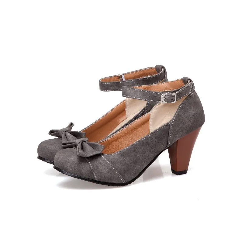 Женская обувь на высоком каблуке большие размеры 17 Женские туфли-лодочки туфли с