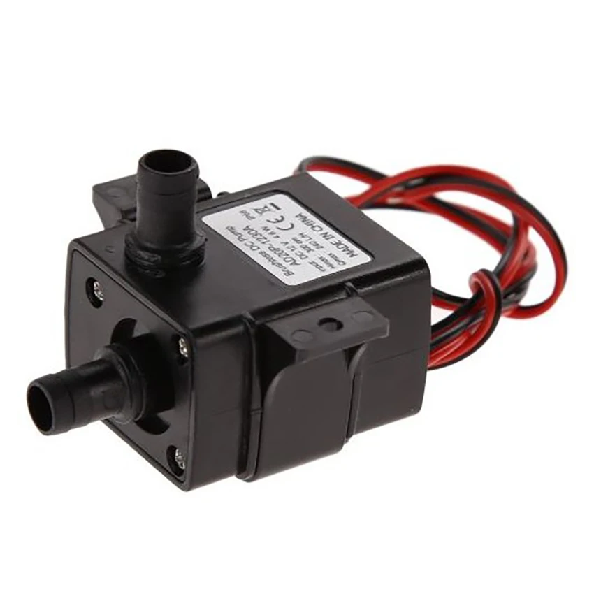 

High Temperature Resistant 100 Celsius Micro Brushless Pump Computer Water Cooling Pump Solar Fountain Pump DC12V 0.35A 350L/H