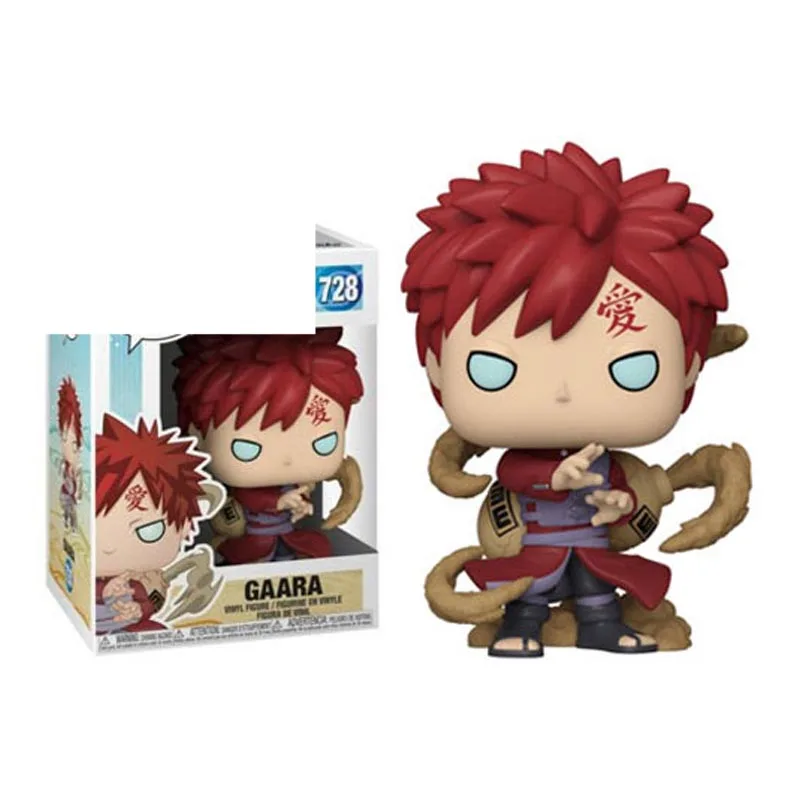 FUNKO японское аниме NARUTOS Gaara #728 виниловая экшн-фигурка Коллекционная модель