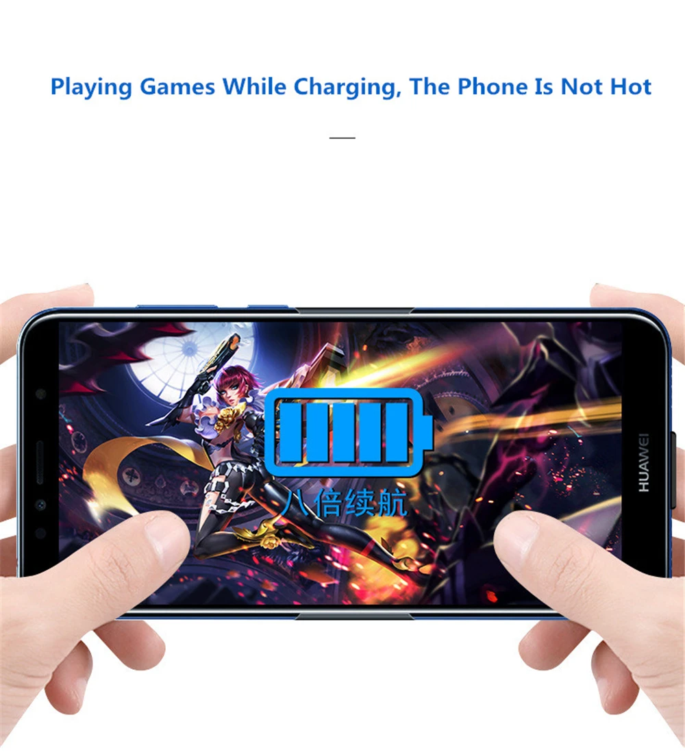 6800 мА/ч Расширенный чехол для телефона с аккумулятором питания для huawei Honor 7A Pro, чехол для резервного зарядного устройства для Honor 7A Pro, чехол для внешнего аккумулятора