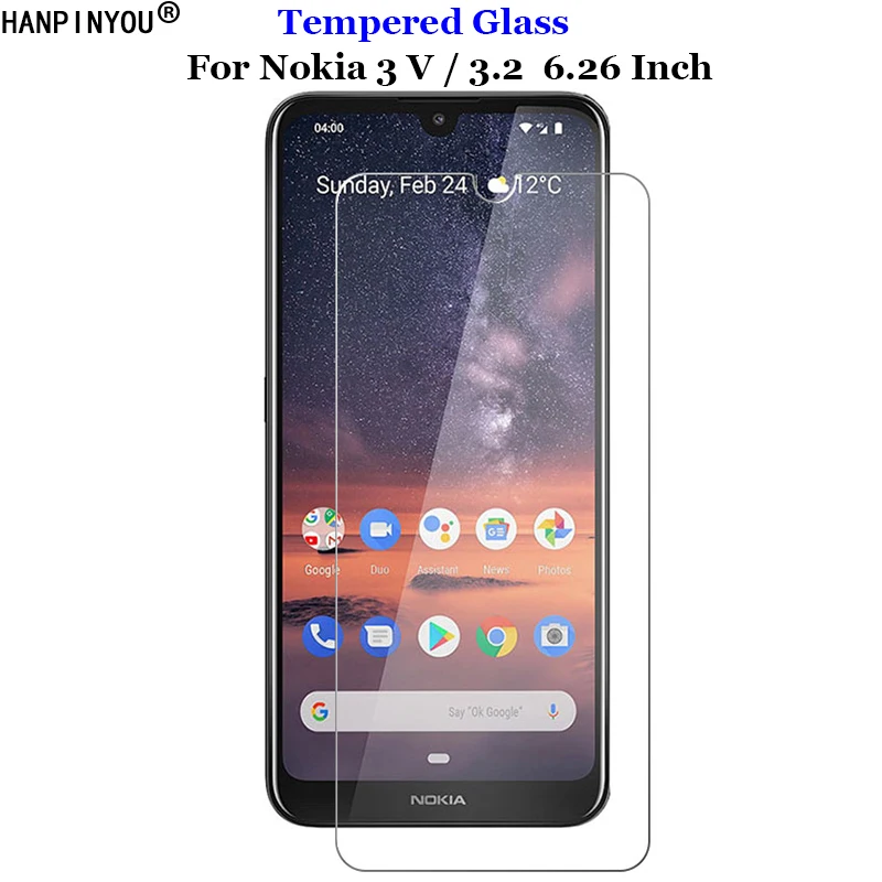 Для Nokia 3 2/3 V 6 26 &quotзакаленное стекло 9H 2.5D Премиум Защитная пленка для экрана