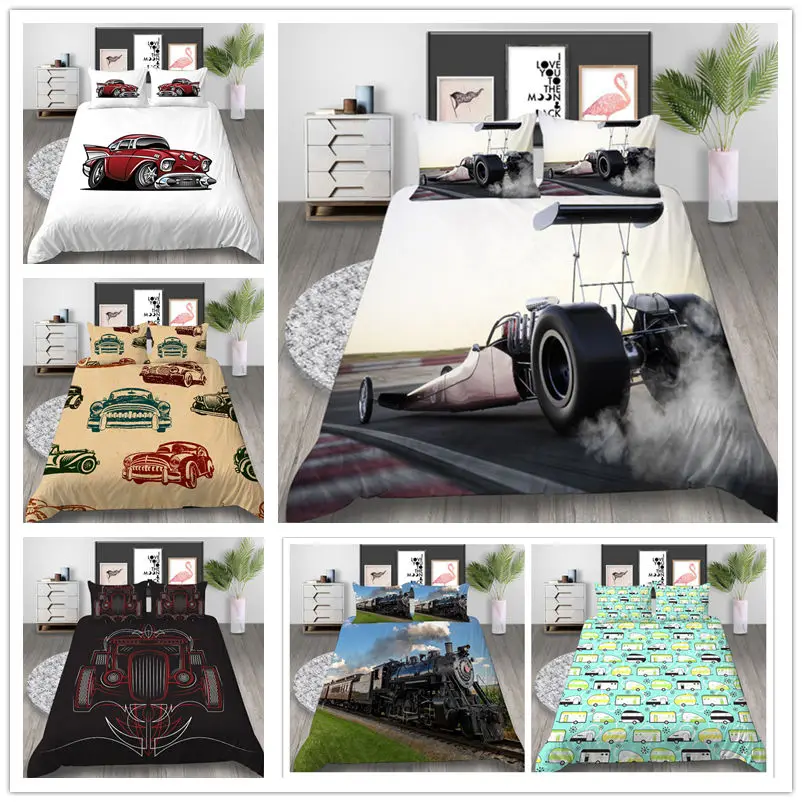 Модный комплект постельного белья Mordern для мальчиков Комплект взрослых удобный