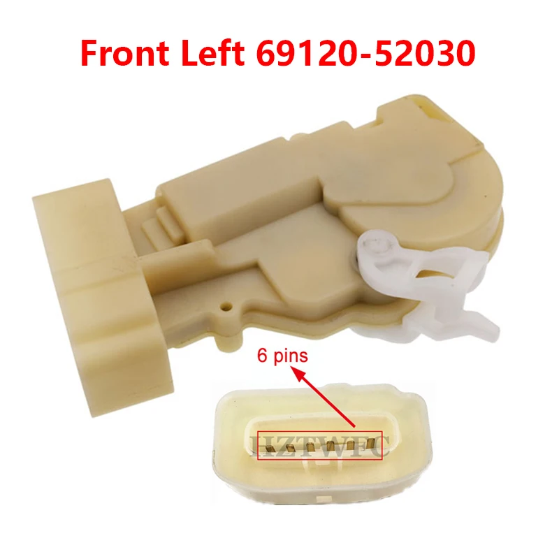 Передний Задний левый правый дверной замок приводы 69110 52010 69120 52030 69130 69140 для