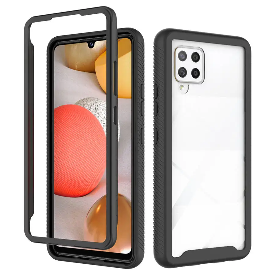 

Crystal Case For Samsung Galaxy A42 5G Shockproof Case for Galaxy A42 A 42 Transparent Back Cover for Galaxy A42 Bumper Fundas