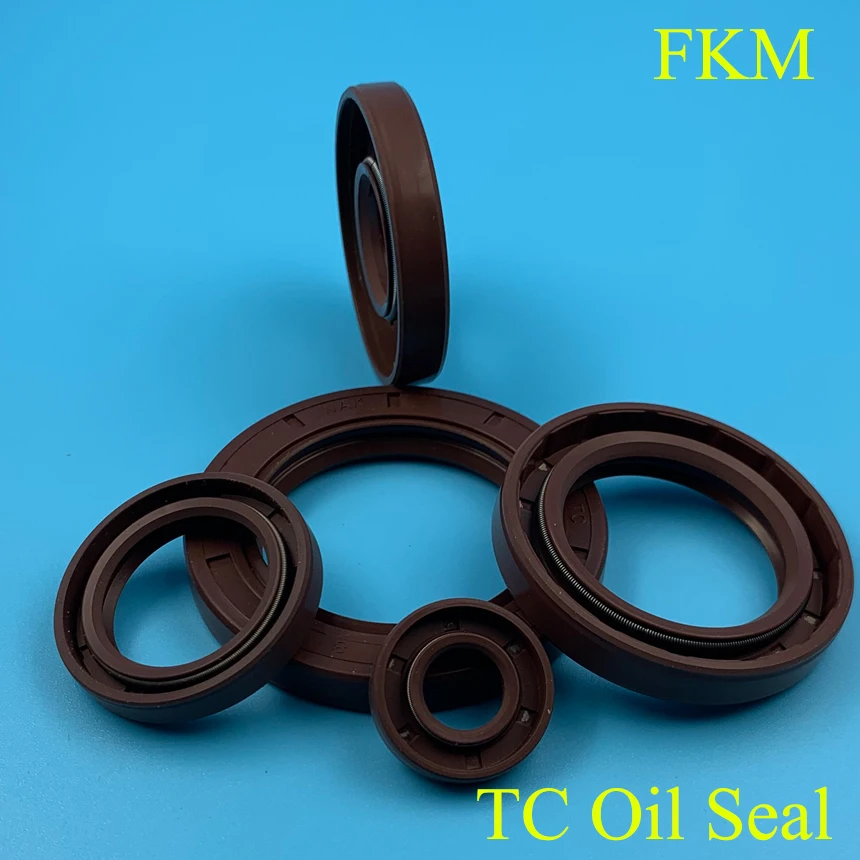 

TC 110*145*12 110x145x12 Fluoro FKM Fluorine Rubber Spring 2 Lip Ring Gasket Radial Shaft Skeleton Oil Seal