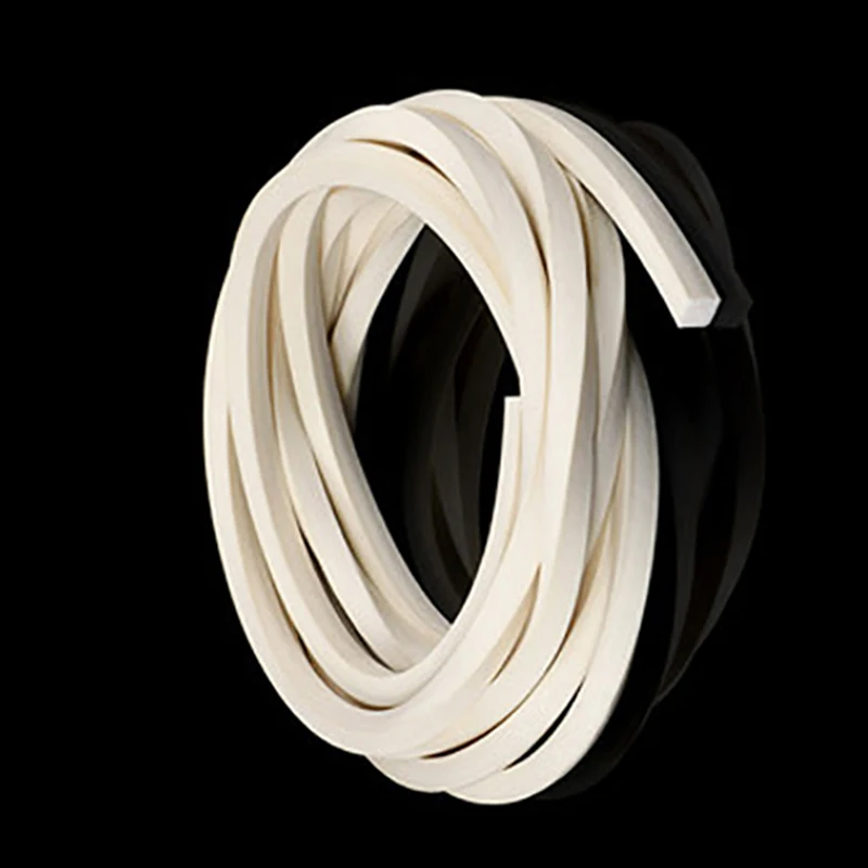 Силиконовая резиновая вспененная квадратная полоса стандартная Толстая 3 4 5 6 8 10