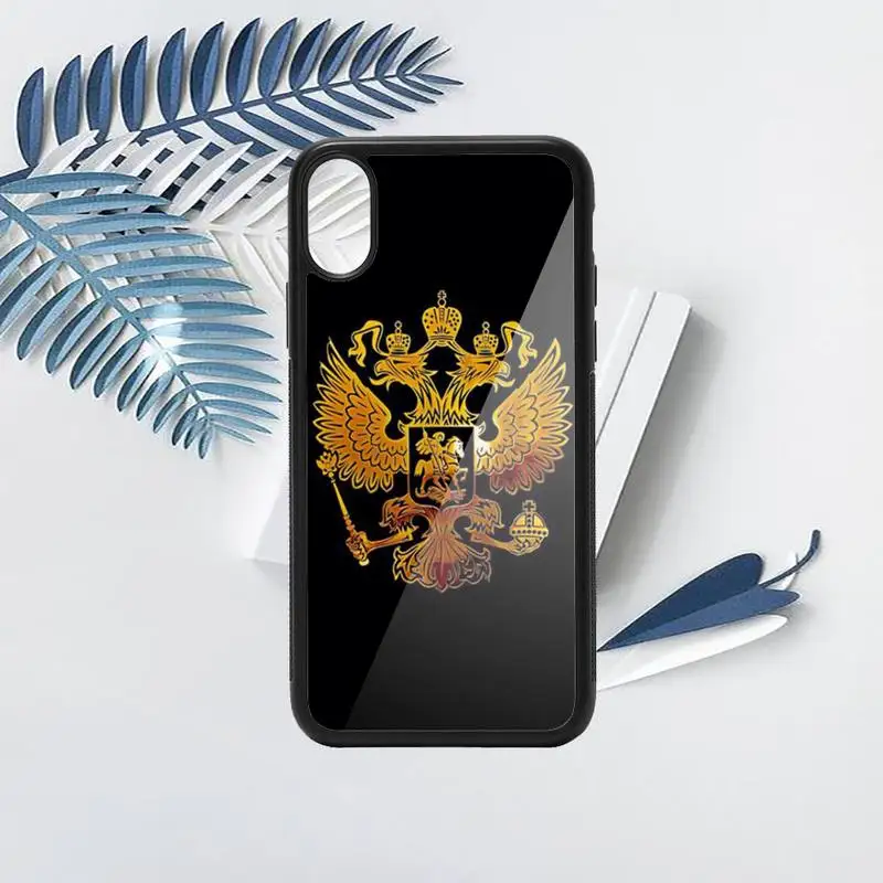 

Russian Flag Federation high quality Phone Case shell PC for iPhone 11 12 pro XS MAX 8 7 6 6S Plus X 5S SE 2020 XR
