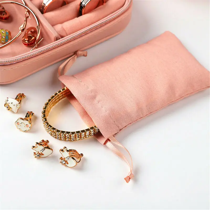 Женская портативная шкатулка для ювелирных изделий органайзер демонстрации