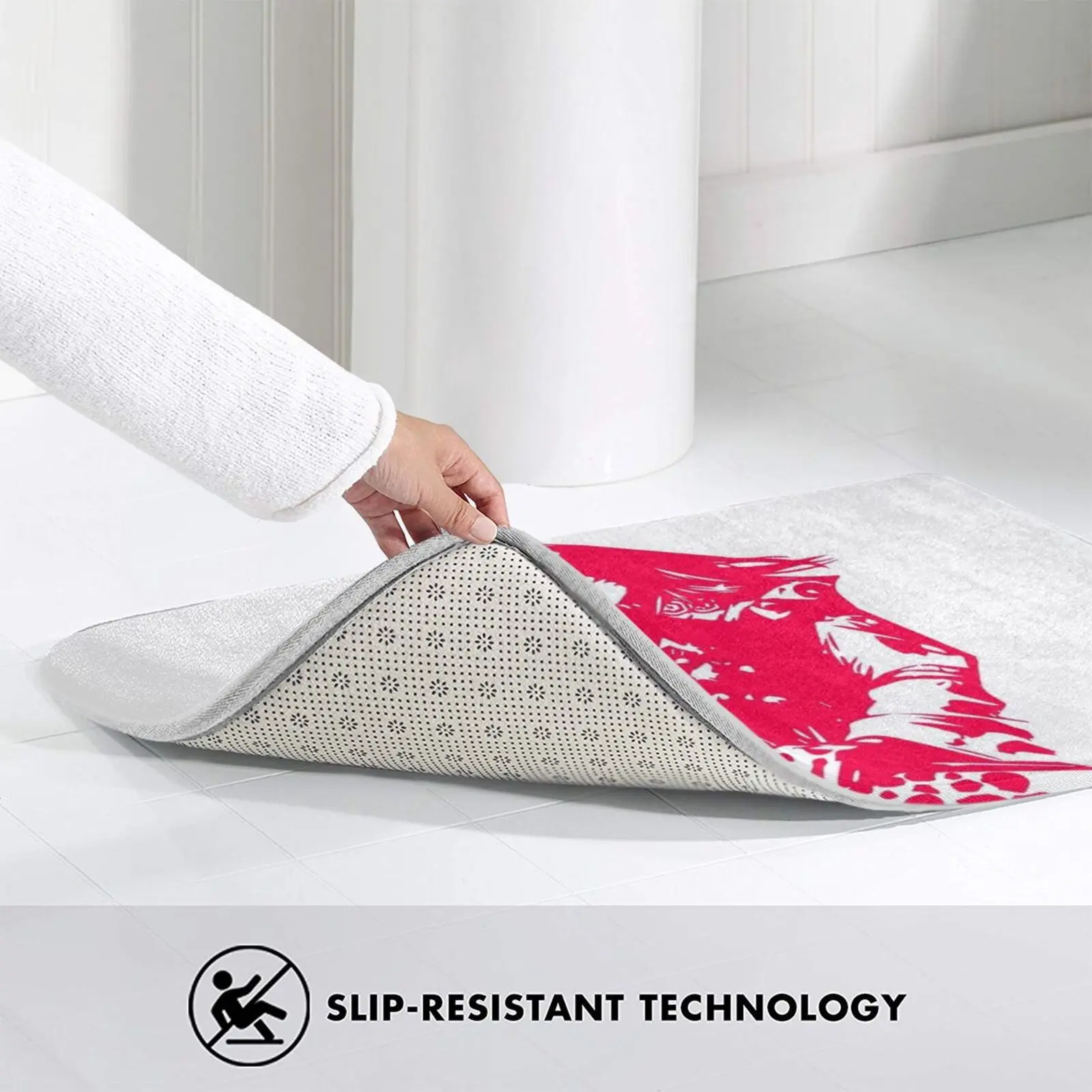 Коврик Sesshomaru и Rin нескользящий коврик для входной двери в спальню Youkai Inu Yasha Inuyasha