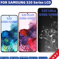 original s20 ultra display lcd amoled for samsung galaxy s20s20 pluss20 ultra g980 g985 g988 touch screen digitizerdead pixel