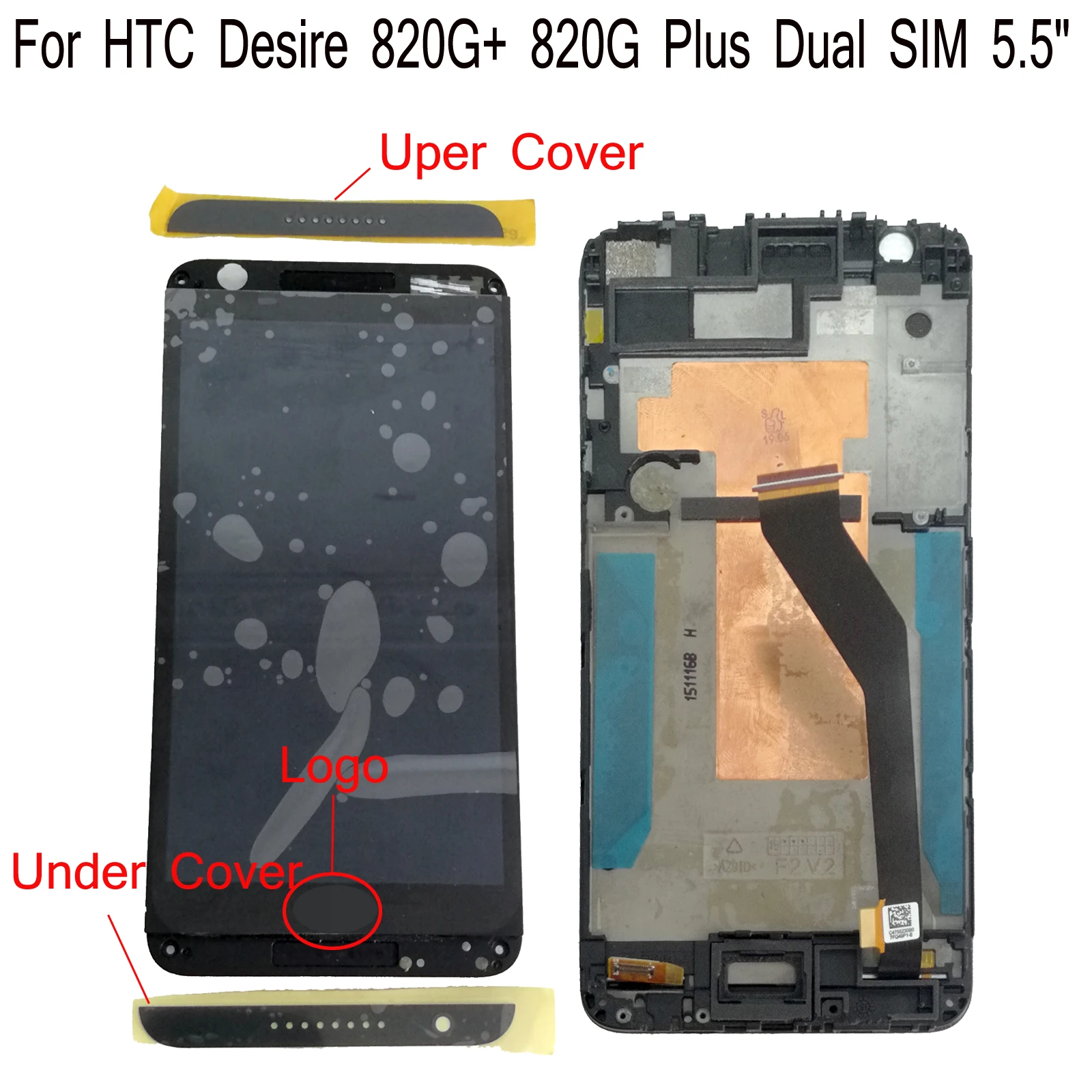 Shyueda Orig 5 &quotдля HTC Desire 820G + Plus ЖК дисплей с двумя SIM картами сенсорный экран