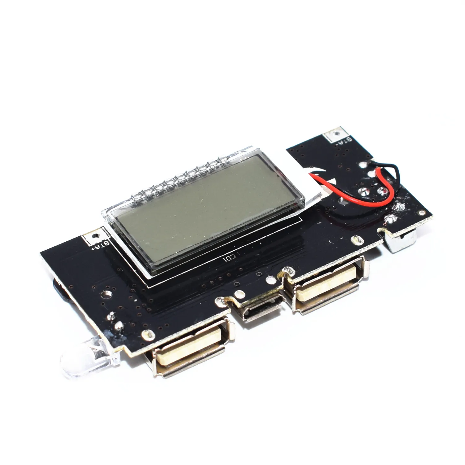 Двойной USB 5 в 1 а 18650 Мобильный Внешний аккумулятор зарядное устройство PCB модуль