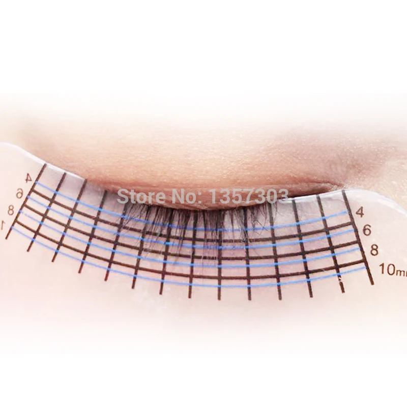 5 шт. профессиональные ресницы измерительные весы для тела длина завивка набор