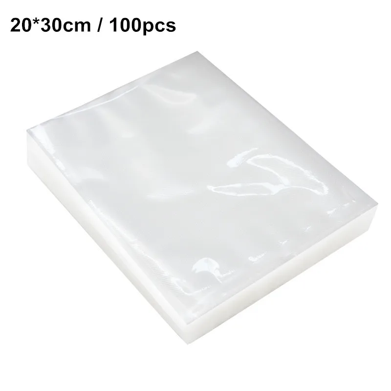 20x30cm 100pcs Tintonlife 100 шт./лот вакуумные пакеты для пищевых продуктов, вакуумная упаковочная машина, мешок для хранения продуктов с пищевым материалом - Цвет: 20x30cm 100pcs