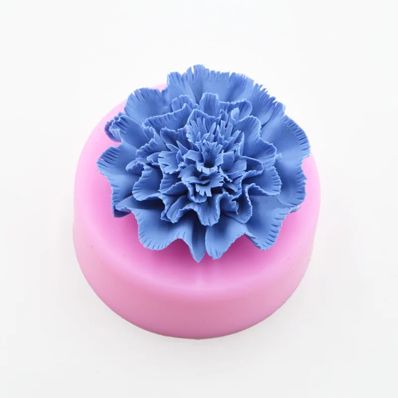 Морской коралл 3D форма для торта цветок силиконовая гвоздики помадки