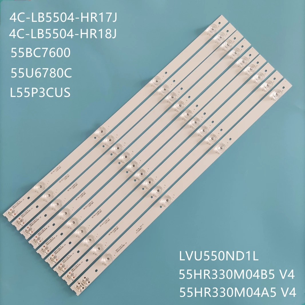 Светодиодная лента для подсветки TCL L55P3CUS LVU550ND1L cd9w27 55BC7600 55U6780C Thomson 55uc6006s tmt_55p3 _ 8x4 + 1x3