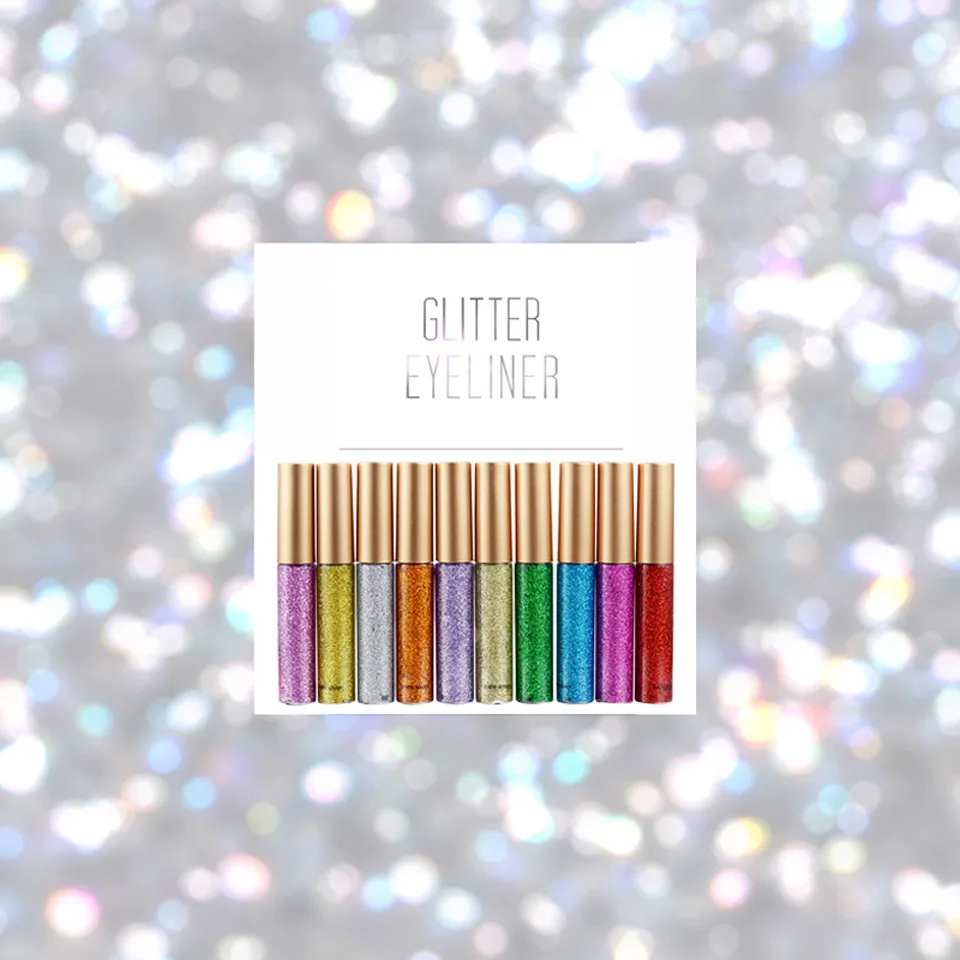 

Glitzy and Shiny Liquid Eyeliner Eyeliner Pen Make up Eye Liner Pencil High Quality Eyes Makeup Liquid Eyeliner Waterproof