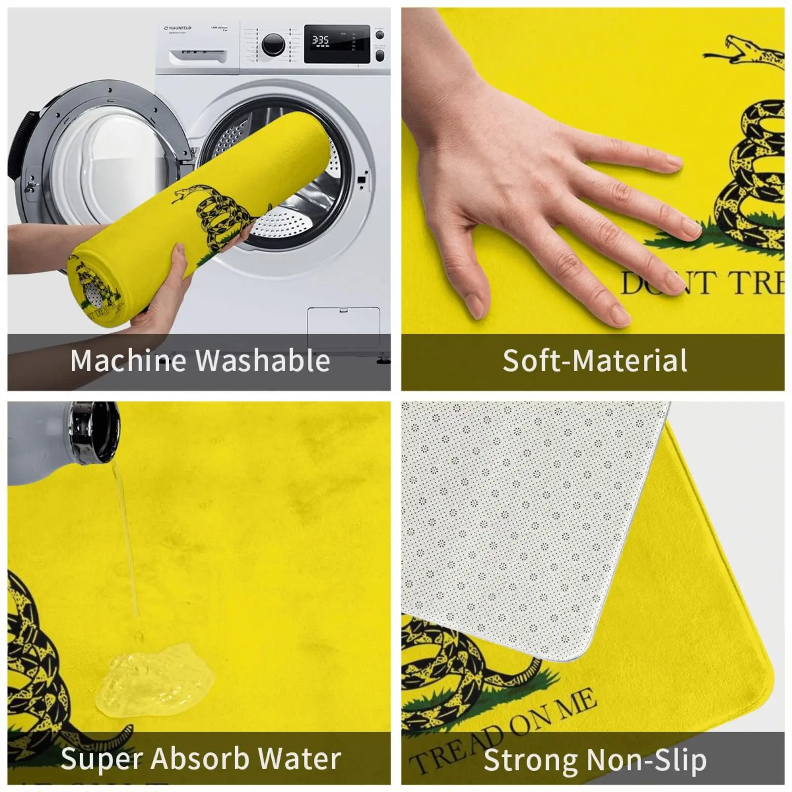 Мягкий Противоскользящий коврик для защиты от скольжения