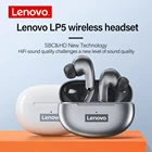 TWS-наушники Lenovo LP5 компактные с поддержкой Bluetooth и сенсорным управлением
