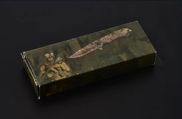 Бесплатная доставка Realtree Ap Camo охотничьи ножи Многофункциональный нож армейский