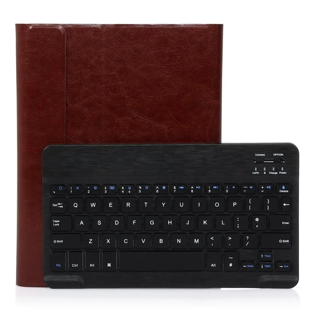 brown Умный беспроводной Чехол-клавиатура с Bluetooth, чехол для ipad 2/3/4 9,7 дюймов, ipad, акция A1458 A1459A 1460 - Цвет: brown