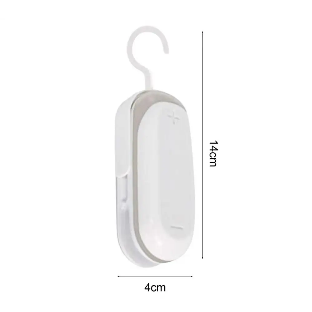 

1 Set Portable Heat Sealer Plastic Bag Sealer Removable Hook ABS Mini Multifunctional Easy Carry Sealing Machine for Dessert