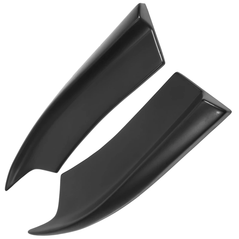 2Pcs Rear Bumper Lip Splitter Winglet Apron for 2015-2019 Dodge Charger Srt Black |