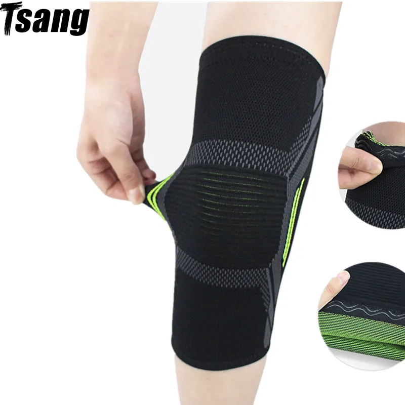 

Crossfit Knee Pads Elastic Fitness Knee Brace Gym Knee Braces for Arthritis Sports Kneepad Running Knee Support Protective Gear