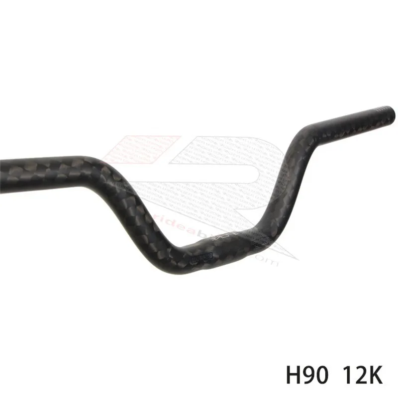 Купить Руль из углеродного волокна RIDEA 25,4x560 мм 12K UD для Brompton Birdy Bmx General M Bar