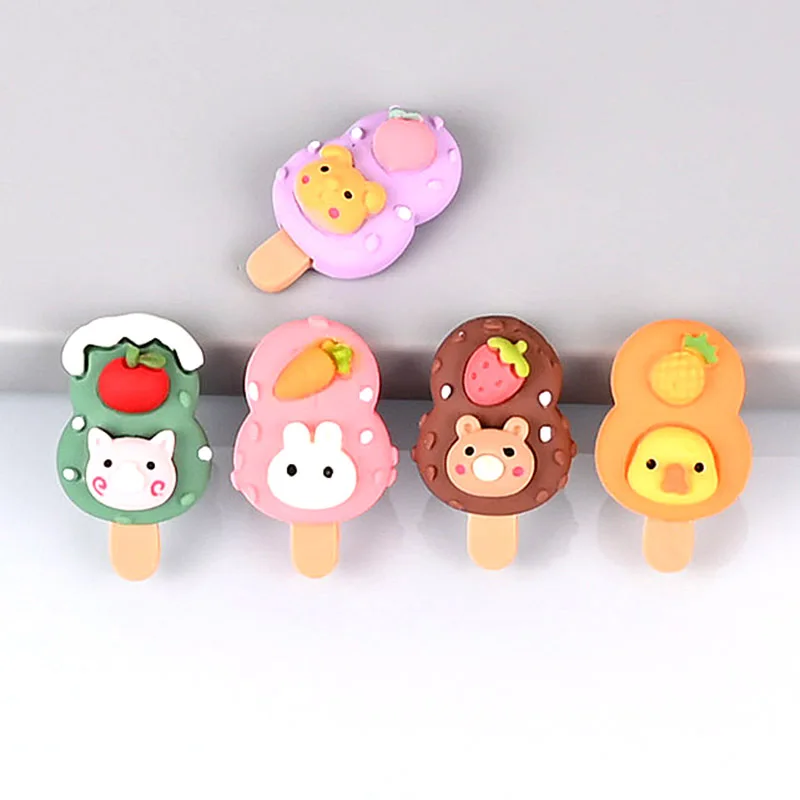 

Resin Cartoon Ice Cream Ice Cream DIY Handmade Cute Cream Phone Case Material DIY Ornament Accessories