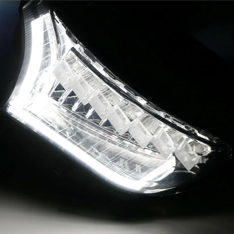 Передние дневные ходовые огни светодиодная угловая лампа для Toyota Prius C 2015-2018