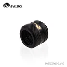 Bykski 10x14 мм PC твердая трубка, PETG, акриловые фитинги OD 14 мм медный разъем, черный, красный, золотой, белый, серебристый, BlueG14 