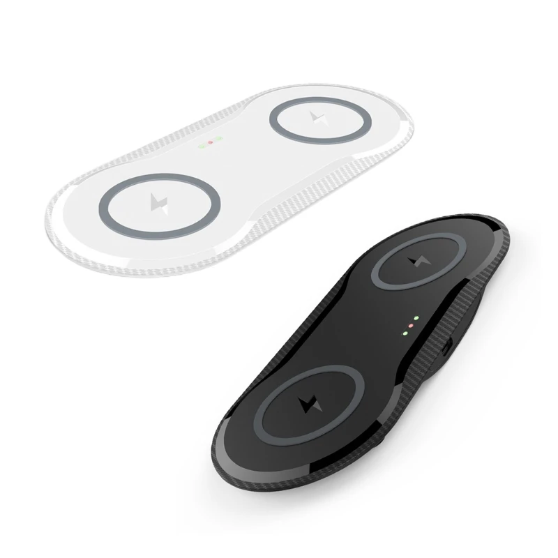 

Dual 15W Wireless Charging Station Charge 2 Phones Meanwhile Lightweight P8DC
