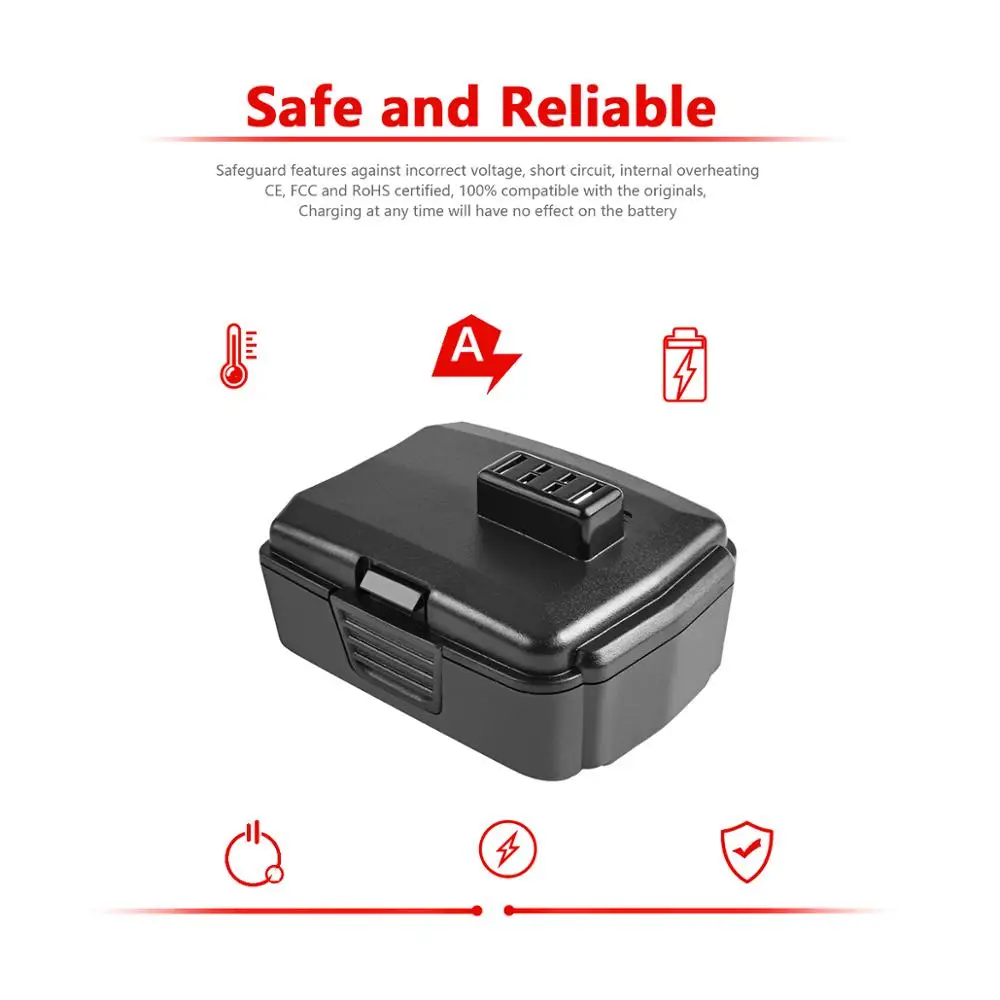 Сменный аккумулятор совместимый с Ryobi CB120L CB121L 130503001 130503005 литиевая батарея для