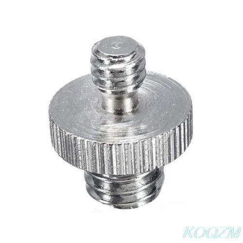 

Delicate 1/4''-3/8'' Male Threaded Screw Adapter for Camera Tripod Monopod Ballhead Head