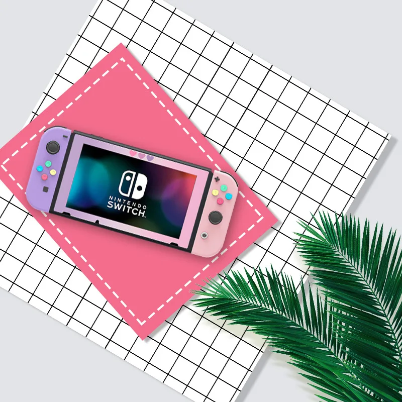 Градиентное закаленное стекло для консоли Nintendo NS Switch Защитная пленка экрана